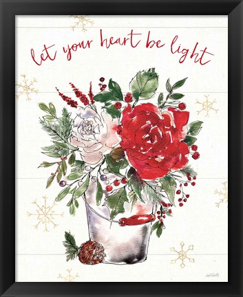 Framed Lighthearted Holiday II Print