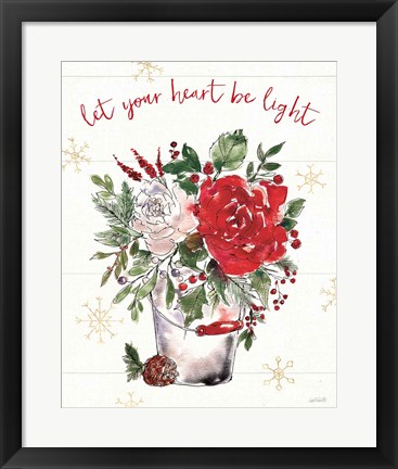 Framed Lighthearted Holiday II Print