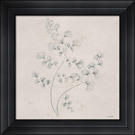 Framed Soft Summer Sketches IV Sq Print