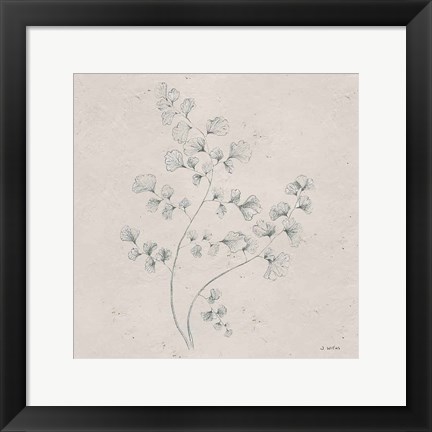 Framed Soft Summer Sketches IV Sq Print