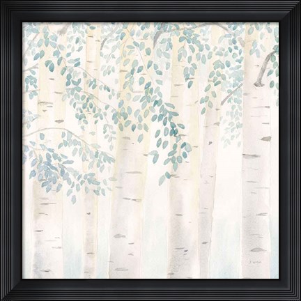 Framed Fresh Forest Crop III Print