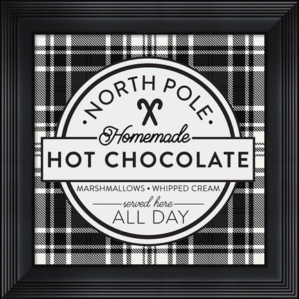 Framed Plaid Holidays II Print