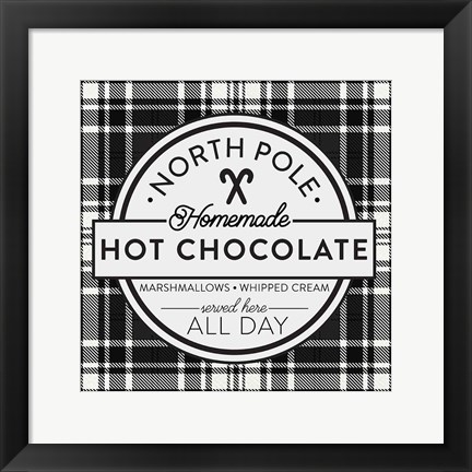 Framed Plaid Holidays II Print