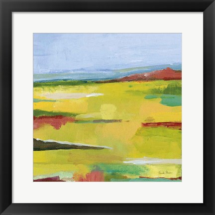 Framed Landscape Abstract Print