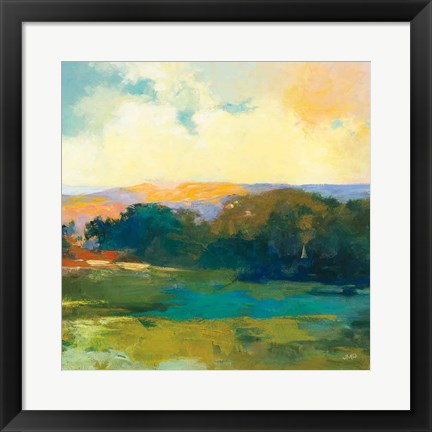 Framed Daybreak Valley III Print