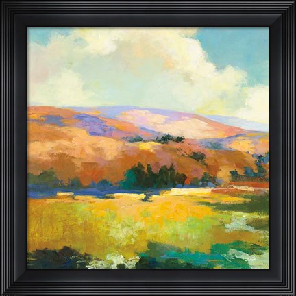Framed Daybreak Valley II Print