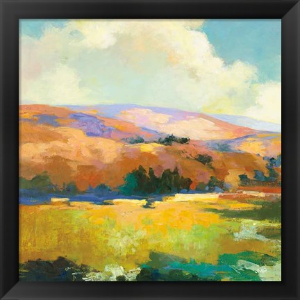 Framed Daybreak Valley II Print