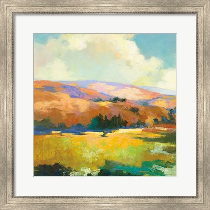 Framed Daybreak Valley II Print