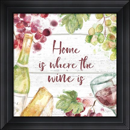 Framed Sweet Vines IV Print