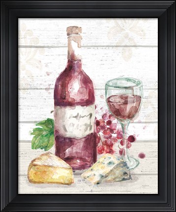 Framed Sweet Vines III Print