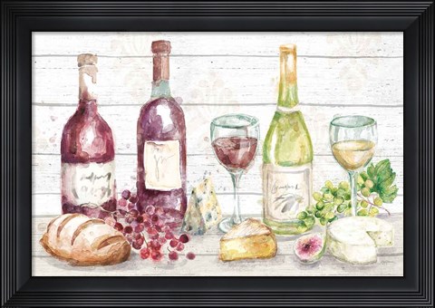 Framed Sweet Vines I Print