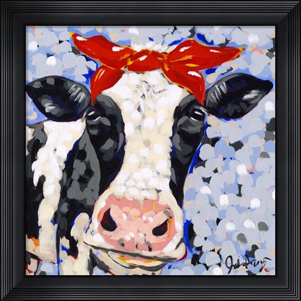 Framed Bessie Print