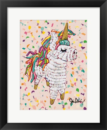 Framed Queen Pinata Print