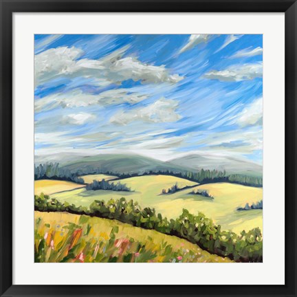 Framed Wildeflower Meadow Print