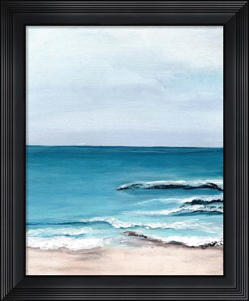 Framed Oceanside View I Print