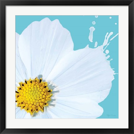 Framed Flower Pop V Print