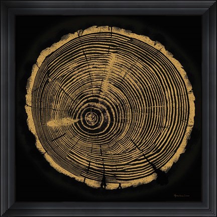 Framed Tree Trunk I Print