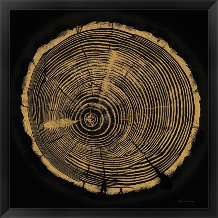 Framed Tree Trunk I Print