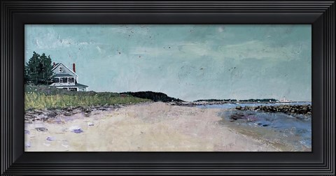 Framed Metis Beach I Print