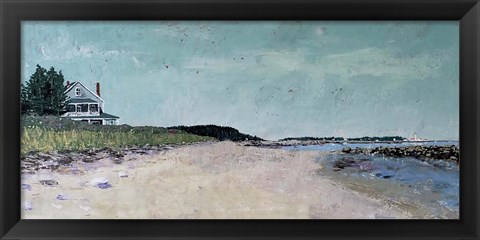 Framed Metis Beach I Print