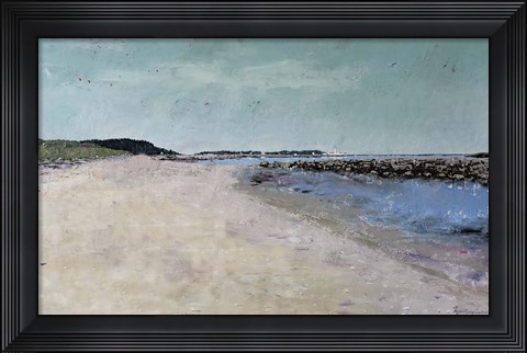 Framed Metis Beach II Print