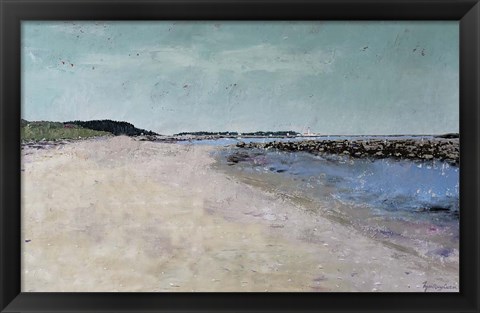 Framed Metis Beach II Print