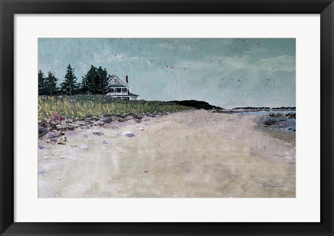 Framed Metis Beach III Print