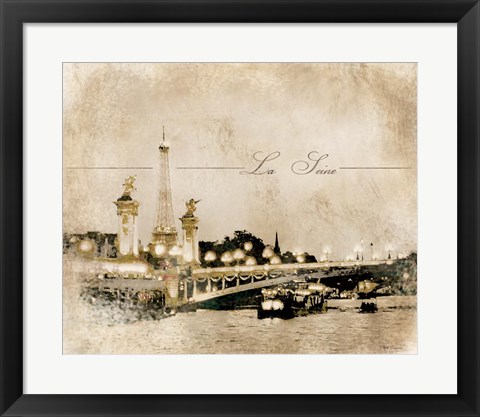 Framed Le Pont Alexandre Print