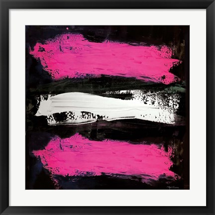 Framed Bright Abstract square Print