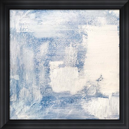 Framed Frosty Abstract Print