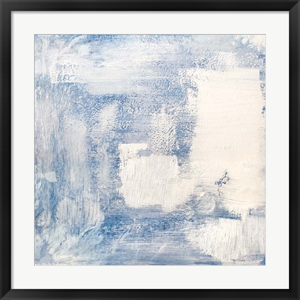 Framed Frosty Abstract Print