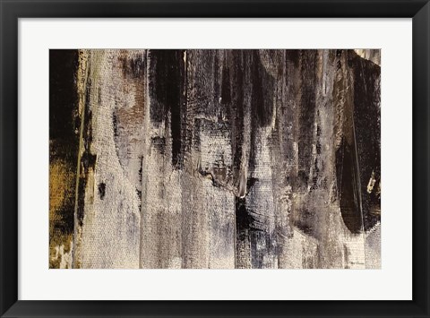 Framed Neutral Stripes II Print
