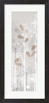 Framed Golden Forest Panel II Print
