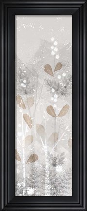 Framed Golden Forest Panel III Print