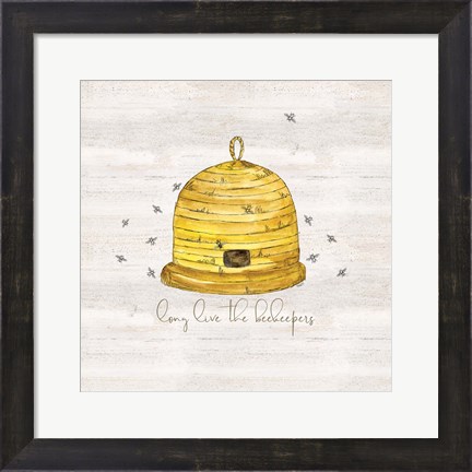 Framed Bee&#39;s Life VII-Beekeeper Print