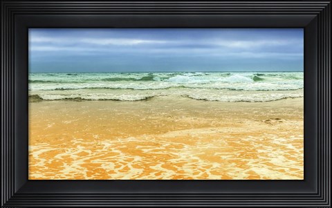Framed On the Beach Print