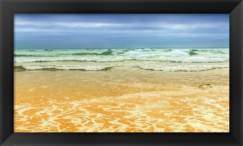 Framed On the Beach Print