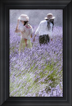 Framed Holding Hands Print