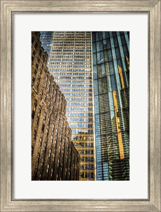 Framed Buildings Print