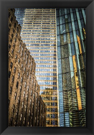 Framed Buildings Print