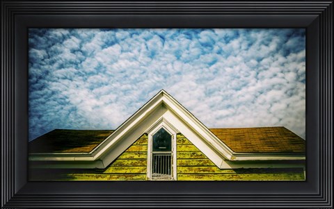 Framed Pointing To The Sky Print