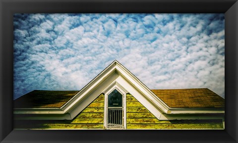 Framed Pointing To The Sky Print