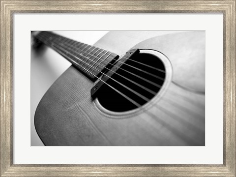 Framed Guitar Print