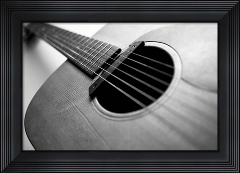 Framed Guitar Print