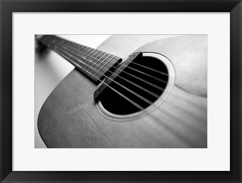 Framed Guitar Print