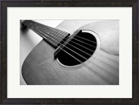 Framed Guitar Print