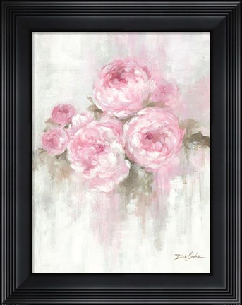 Framed Pink Peonies Print