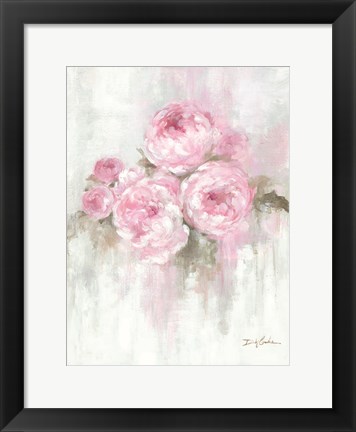 Framed Pink Peonies Print