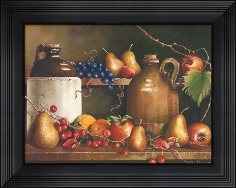 Framed Passion for Fruit Print