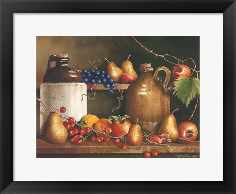 Framed Passion for Fruit Print